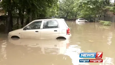 முடங்கிய மும்பை  6 மணி நேரத்தில் 300 மிமீ மழைப் பதிவு 