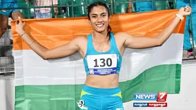  southasianjuniorathleticschampionship   வட்டு எறிதலில் தங்கம்  வெள்ளியை தட்டித் தூக்கிய இந்தியா 