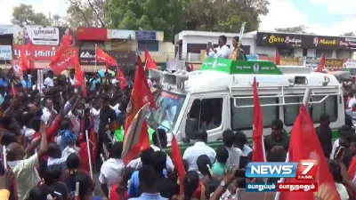  இந்த முறை மக்கள் மாற்றத்தை கொண்டு வர வேண்டும்    சிவகங்கையில் சீமான் பேச்சு 