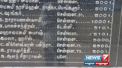 அமெ  அதிபர் வேட்பாளரான கமலா ஹாரிஸ்    துளசேந்திரபுரம் மக்கள் மகிழ்ச்சி 