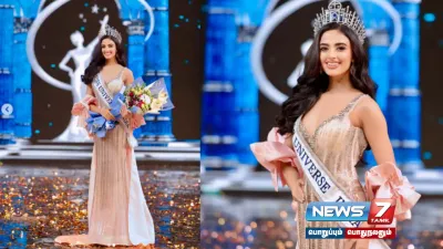  missuniverseindia2024   குஜராத்தைச் சேர்ந்த ரியா சிங்கா வென்று அசத்தல் 