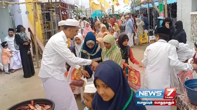  miladnabi   மீலாது நபியை முன்னிட்டு பேரணி    3 ஆயிரத்திற்கும் மேற்பட்ட குழந்தைகள் பங்கேற்பு 