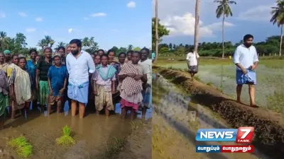 விவசாயியாக களமிறங்கிய நடிகர் சசிகுமார் 