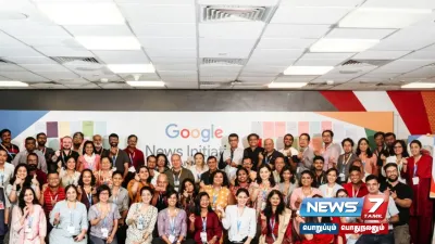 gni summit 2024   google ன்  தலைவா  விருது பெற்ற நியூஸ் 7 தமிழ் டிஜிட்டல் 