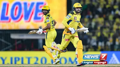 ipl2024 ல் முதல்முறையாக விக்கெட்டை பறிகொடுத்த தோனி   பஞ்சாப் அணிக்கு 163 ரன்கள் இலக்காக நிர்ணயித்த சிஎஸ்கே 