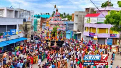  tiruchendur ஆவணி தேரோட்டம் கோலாகலம்    திரளான பக்தர்கள் பங்கேற்பு 