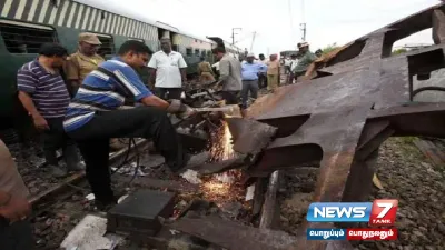 வேலூர் அருகே நடைபெற்ற ரயில் விபத்து வழக்கு  ஓட்டுநருக்கு விதிக்கப்பட்ட 10 ஆண்டு சிறைத்தண்டனை ரத்து 