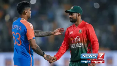  indvsban 3rd t20 match    இந்தியா   வங்கதேச அணிகள் இன்று மோதல் 