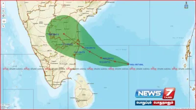  weatherupdate   அக்டோபர் 17 ம் தேதி காற்றழுத்த தாழ்வு மண்டலமாக சென்னை கடற்கரையை கடக்கும் 