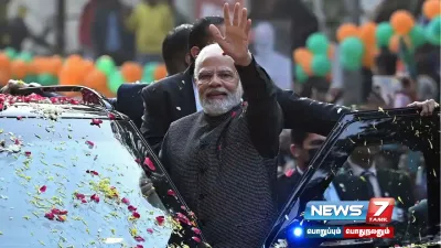 நெருங்கும் மக்களவை தேர்தல்   மீண்டும் தமிழ்நாடு வருகிறார் பிரதமர் நரேந்திர மோடி 