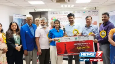  nationalwomenchesstournament   சாம்பியன் பட்டம் வென்றார் தமிழ்நாட்டை சேர்ந்த நந்திதா 