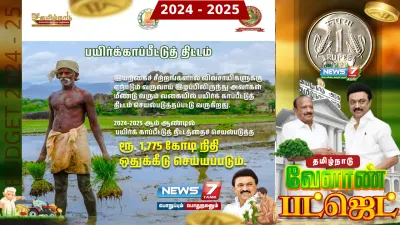 பயிர் காப்பீட்டு திட்டம்   ரூ 1775 கோடி ஒதுக்கீடு 